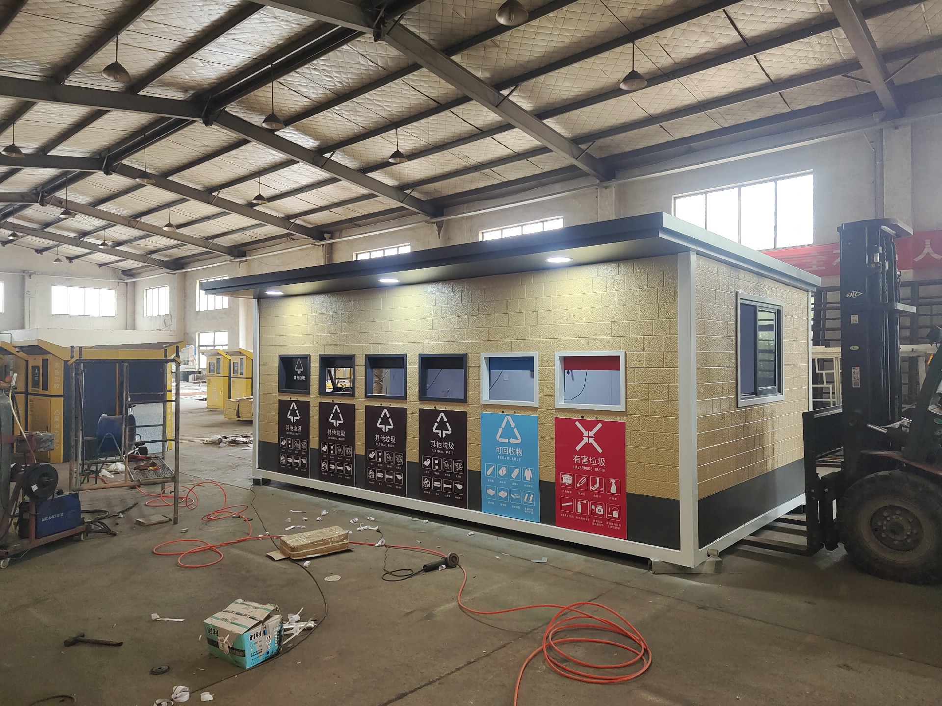 临沂垃圾房装潢发货